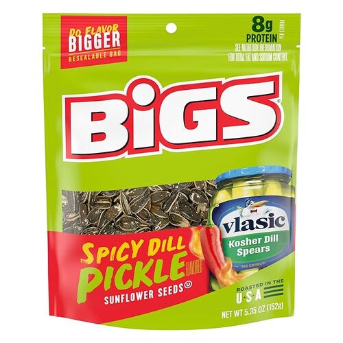 BIGS Sunflower Seeds 5.35 oz - Spicy Dill Pickle
