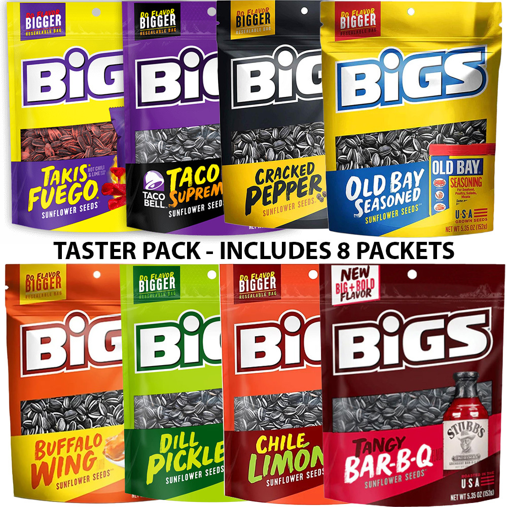Sunflower Seeds Ultimate Variety Pack by BIGS and DAVID
