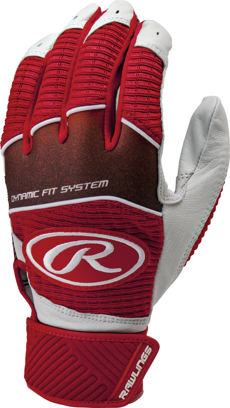 Rawlings Workhorse Batting Gloves - Red