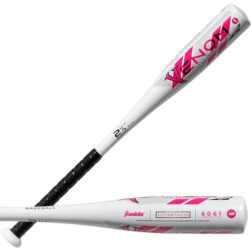 Franklin Venom 1200 Pink USA Tee Ball Bat (-12) - 2024