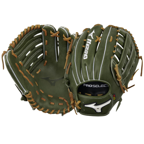 Mizuno Pro Select Outfield Glove 12.75 inch GPS-72D Army Green