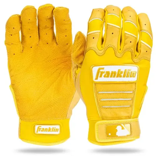 Franklin CFX Pro CHROME Batting Gloves - Yellow Gold