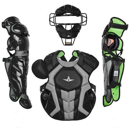All Star S7 Axis Pro Adult Catchers Set w Face Mask & Skull Cap