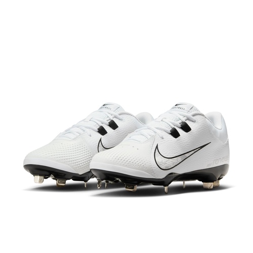 Nike Hyperdiamond 4 PRO WOMEN'S Metal Cleats - White/Black