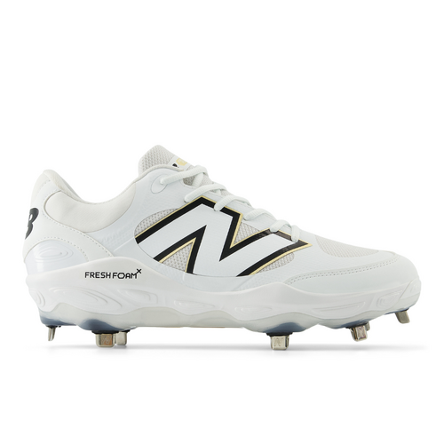 New Balance L3000v7 Fresh Foam Metal Cleats - White