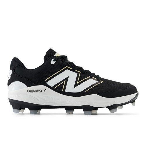 New Balance PL3000v7 Fresh Foam 2E Moulded Cleats - Black