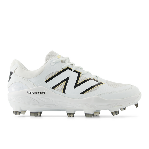 New Balance PL3000v7 Fresh Foam Moulded Cleats - White