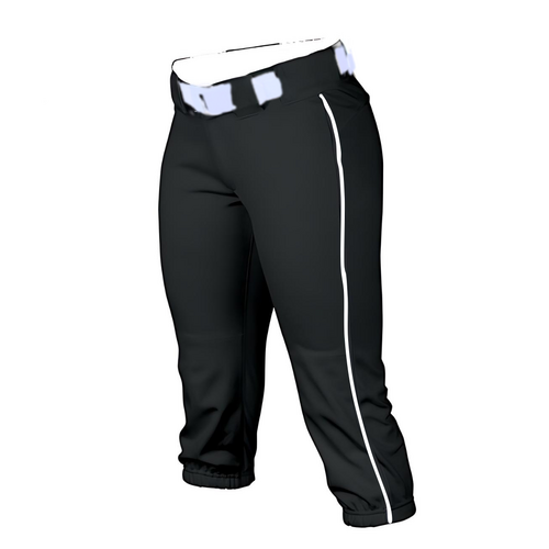 GTX Pro Belt LADIES Loop Pants - Black/White Stripe