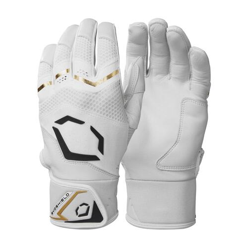 EvoShield Carbyne Batting Gloves - Team White